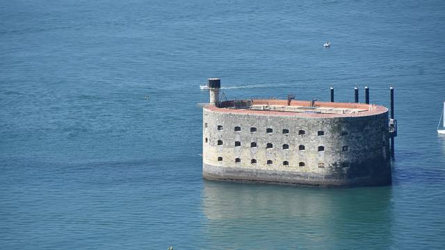 Fort Boyard vanuit de lucht