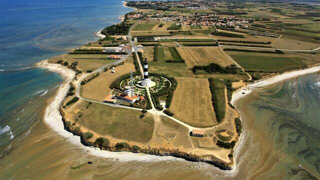 Luchtfoto van de Pointe de Chassiron ©Philippe Laplace